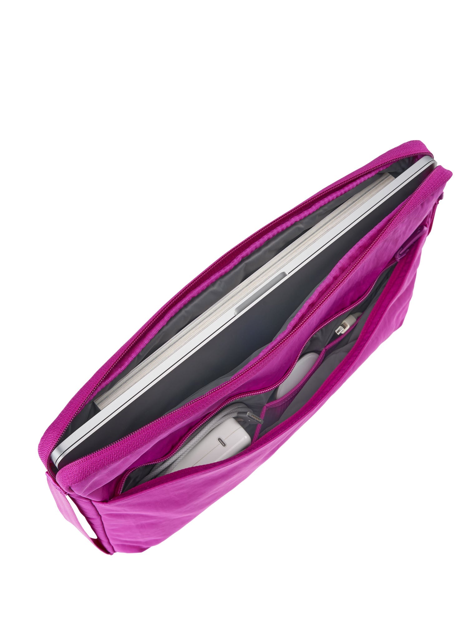 Laptop Sleeve 16 - Crinkle Fuchsia