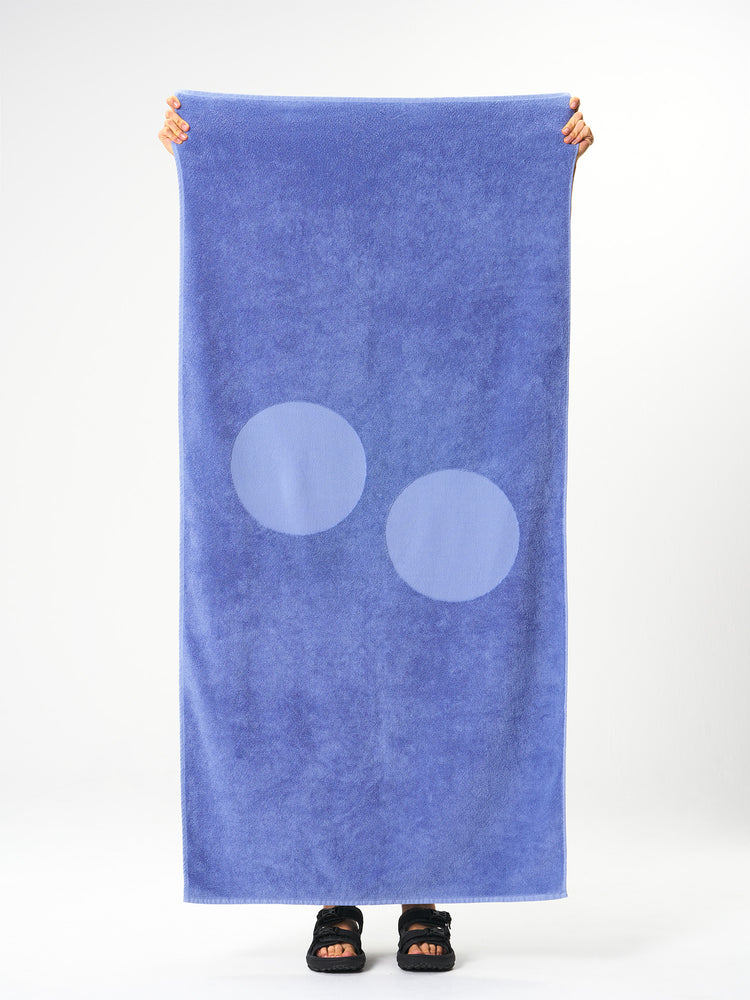 Pinqponq Beach Towel - Pool Blue