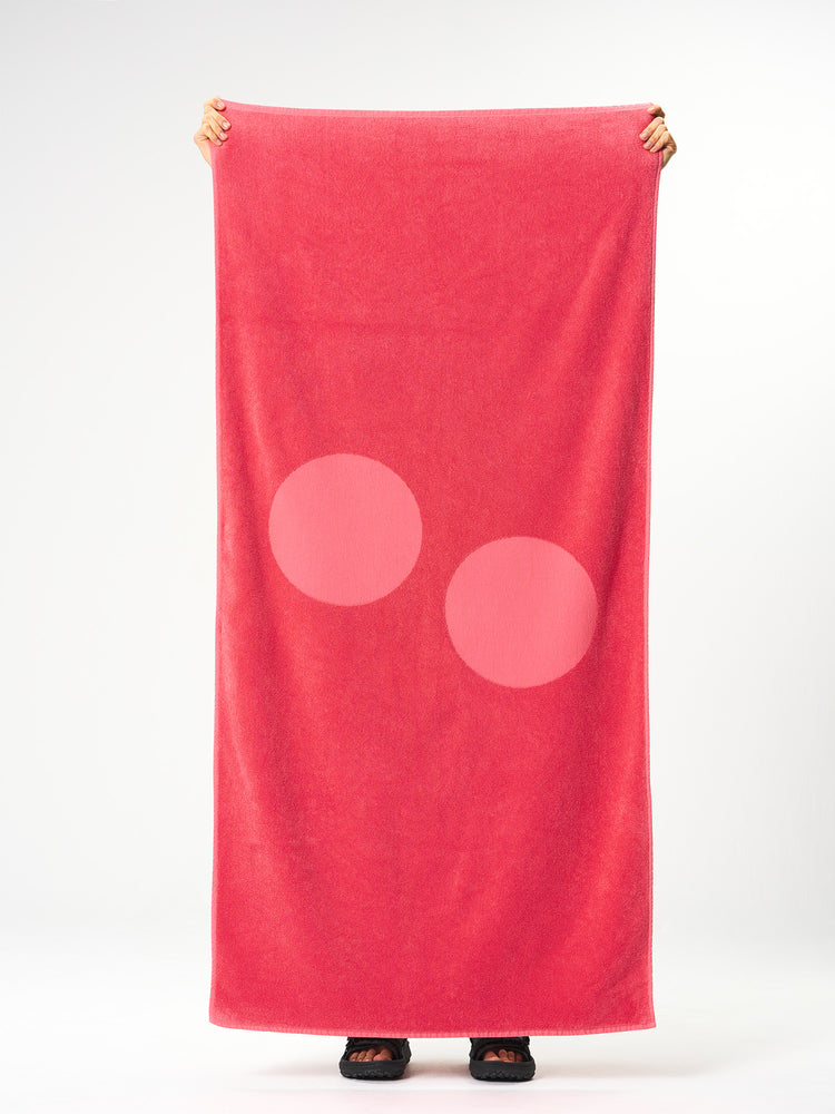 Pinqponq Beach Towel - Watermelon Pink