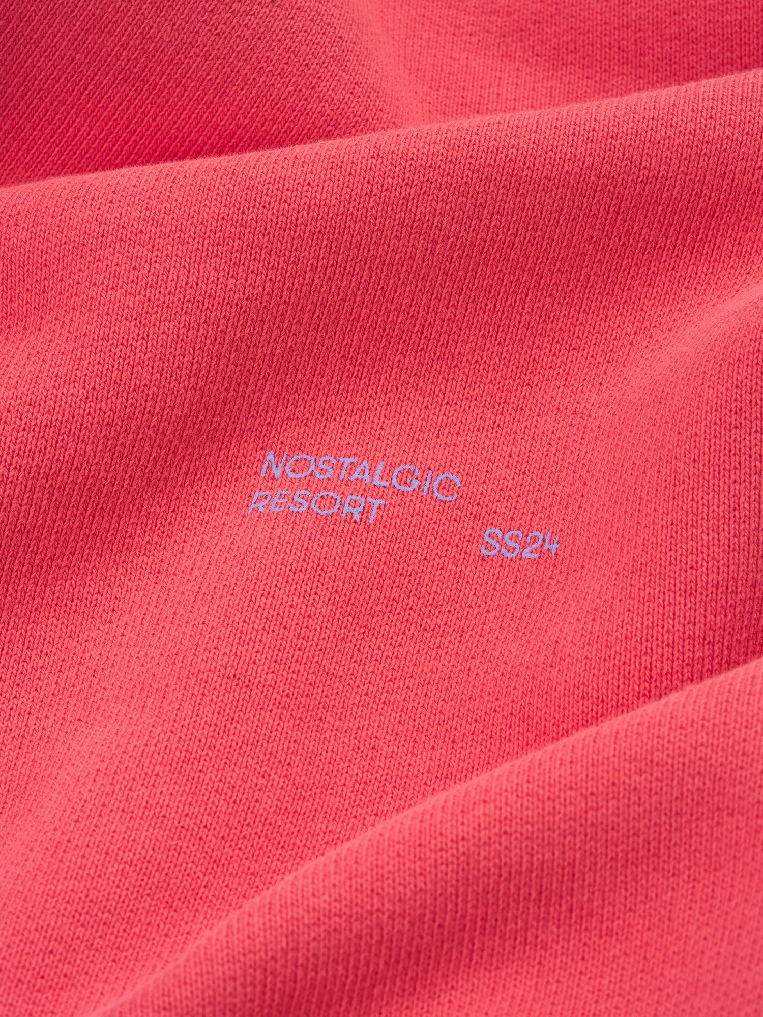 pinqponq-Sweatshirt-Unisex-Watermelon-Pink-closeup-detail