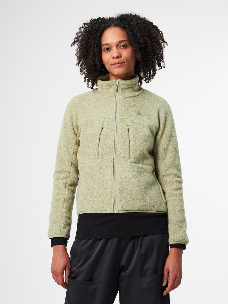 Pinqponq Fleece Jacket - Reed Olive (Female)