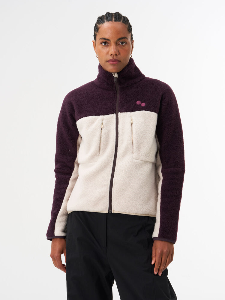 Pinqponq Fleece Jacket - Tune Plum (Female)