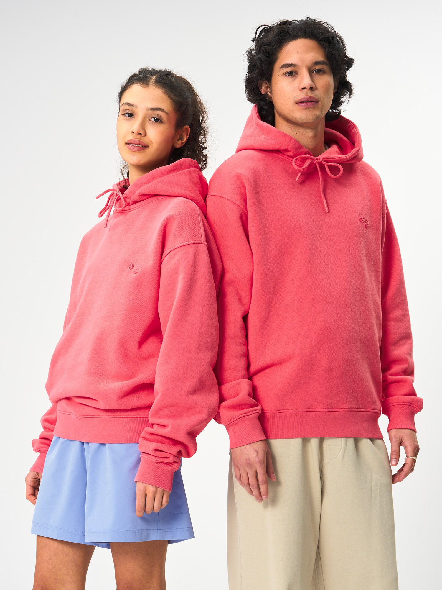 Pink hoodie unisex sale