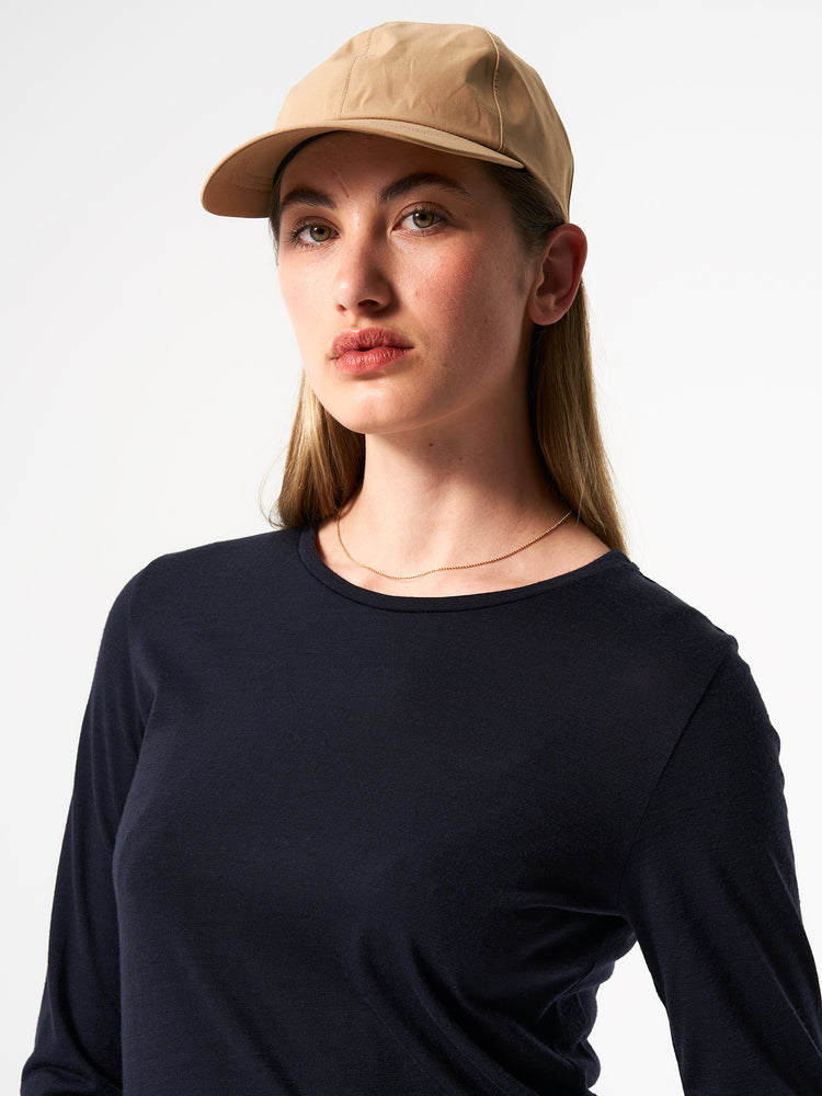 Pinqponq Longsleeve Merino - Sheep Navy (Female)