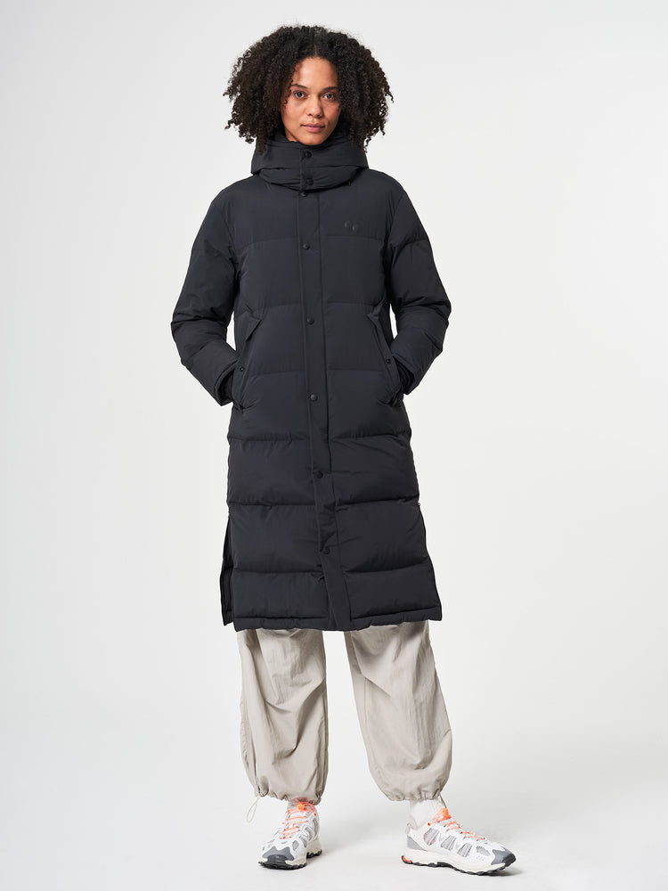 Pinqponq Puffy Parka - Peat Black (Female)