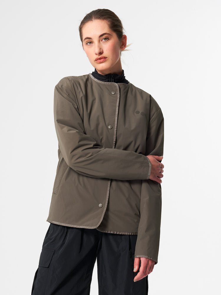 Pinqponq Reversible Jacket - Tune Brown (Unisex)