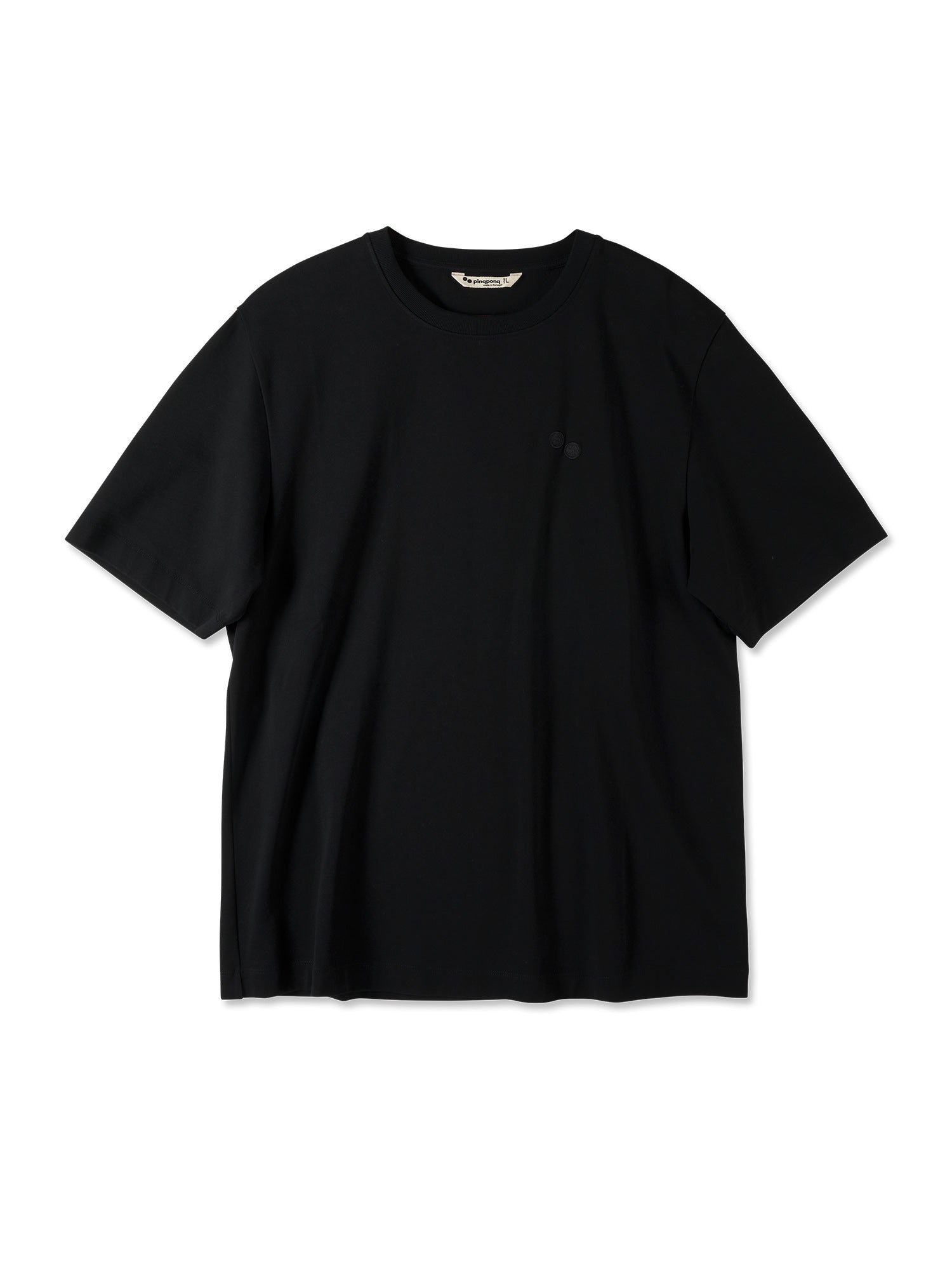 T Shirt Cotton Black Male