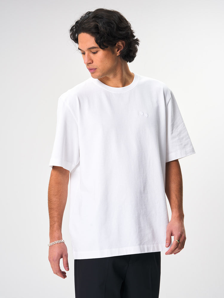 Pinqponq T-Shirt Cotton - Dandelion White (Male)