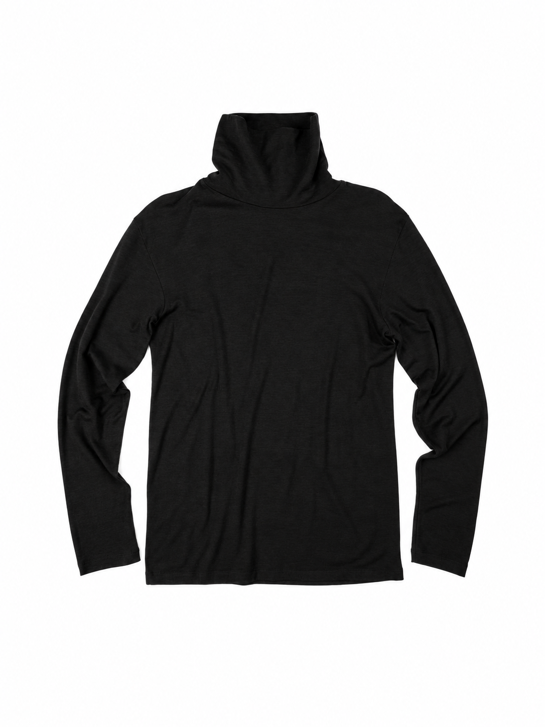 Turtleneck Longsleeve Merino - Sheep Black (Male)