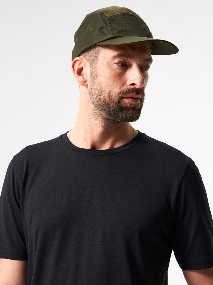 Pinqponq T-Shirt TENCEL™ - Wooden Black (Male)