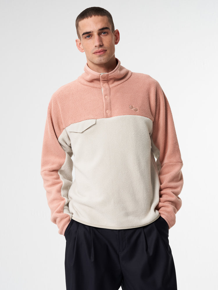 Pinqponq Fleece Pullover - Tune Pink (Unisex)