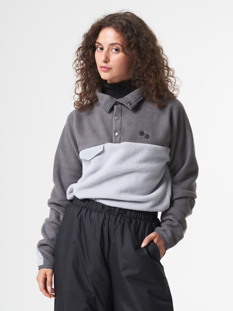 Pinqponq Fleece Pullover - Tune Graphite (Unisex)