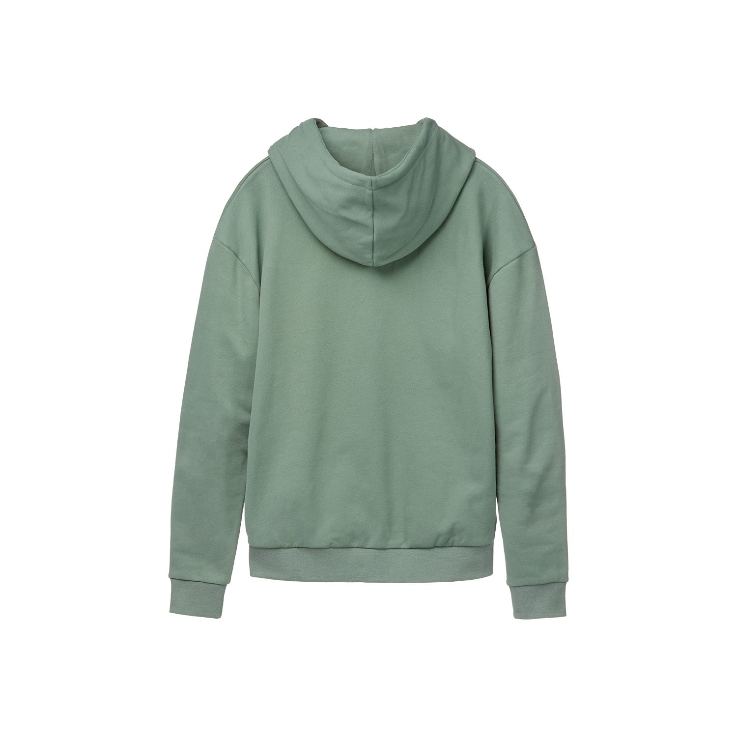 Monet Pozie Green Micro Fleece Quarter Zip Hoodie