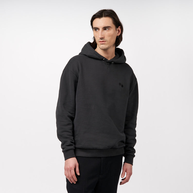 Pinqponq Hoodie - Peat Black (Unisex)