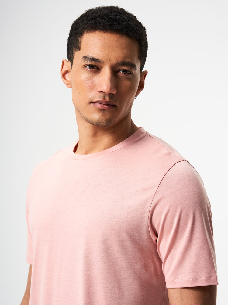 Pinqponq T-Shirt TENCEL™ - Wooden Pink (Male)